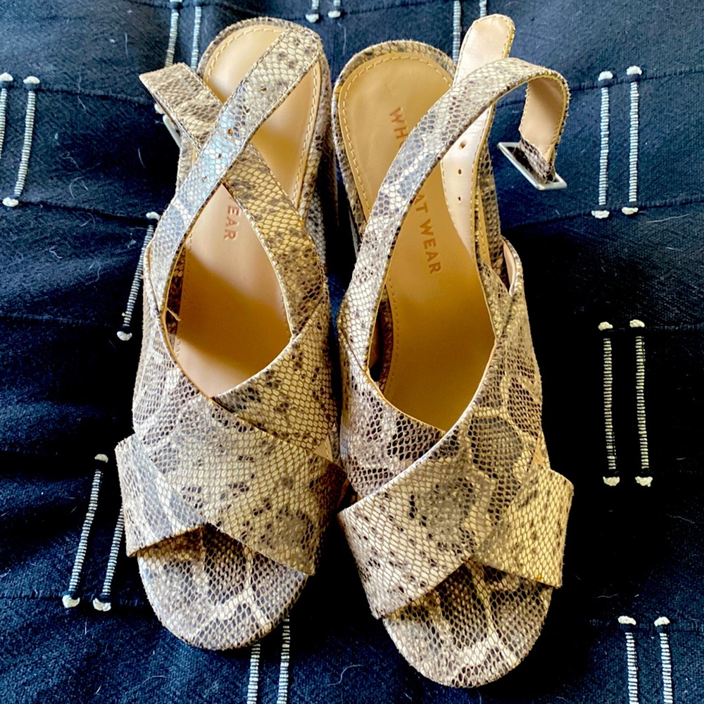 NWOT Who What Wear Sandals Size 7